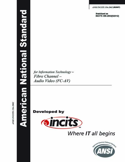 Standards PDF Cover Page